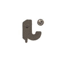 Load image into Gallery viewer, J Feather Enamel Pin