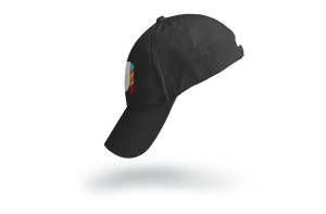 J Feather Dad Hat Black