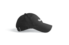 Load image into Gallery viewer, J Feather Dad Hat Black
