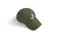 Load image into Gallery viewer, J Feather Dad Hat Olive
