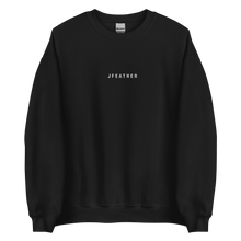 Load image into Gallery viewer, Embroidered J Feather Unisex Sweatshirt
