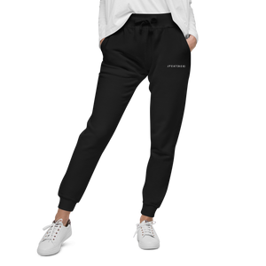 J FEAT(HER) fleece sweatpants