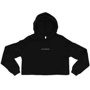 J FEAT(HER) Crop Hoodie